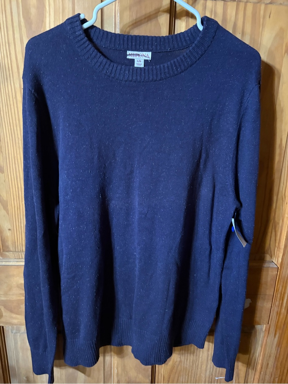 RHONDACOTE1116 
Merona Navy Blue Women's Crewneck Sweater